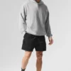 Felpa con cappuccio Double Take - Grigio melange atletico