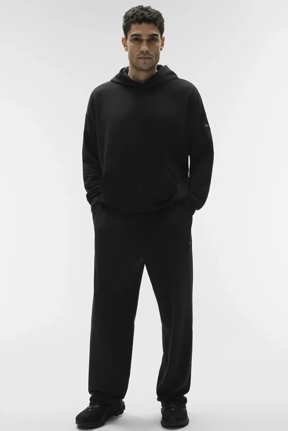 Felpa con cappuccio Double Take - Nero
