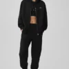 Felpa con cappuccio e zip integrale Accolade - Nero