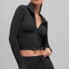 Felpa con cappuccio e zip integrale Sway - Nero