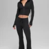 Felpa con cappuccio e zip integrale Sway - Nero