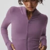 Felpa con cappuccio e zip integrale Sway - Plum Kiss