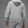 Felpa con cappuccio in maglia Sports Club - Grigio melange atletico