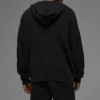 Felpa con cappuccio in maglia Sports Club - Nero