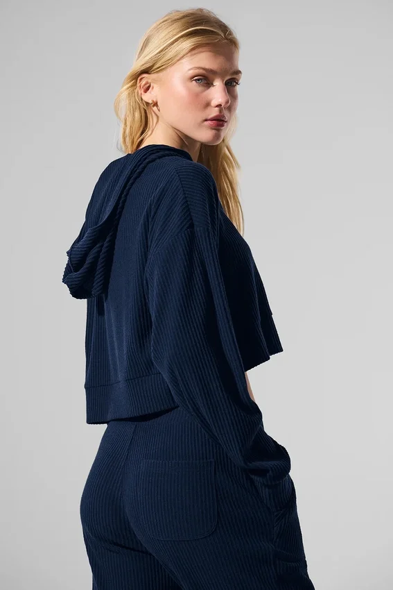 Felpa con cappuccio Muse - Blu navy