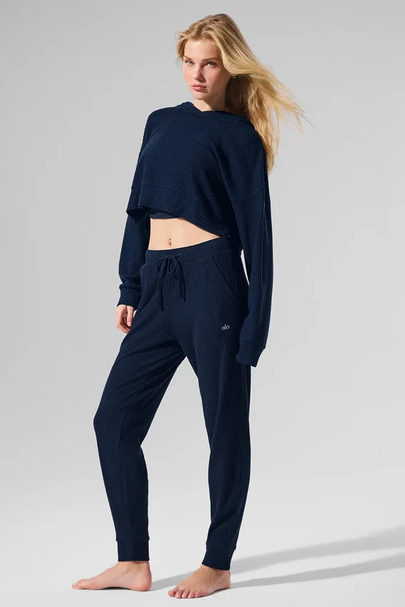 Felpa con cappuccio Muse - Blu navy