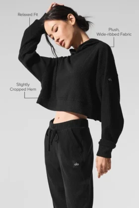 Felpa con cappuccio Muse – Nero