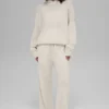 Felpa con cappuccio New Class in lana e cashmere - Bone Heather