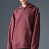 Felpa con cappuccio Renown Heavy Weight - Borgogna Tartufo