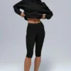 Felpa con cappuccio Renown Heavy Weight - Nero