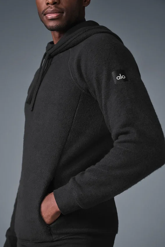 Felpa con cappuccio Triumph - Nero