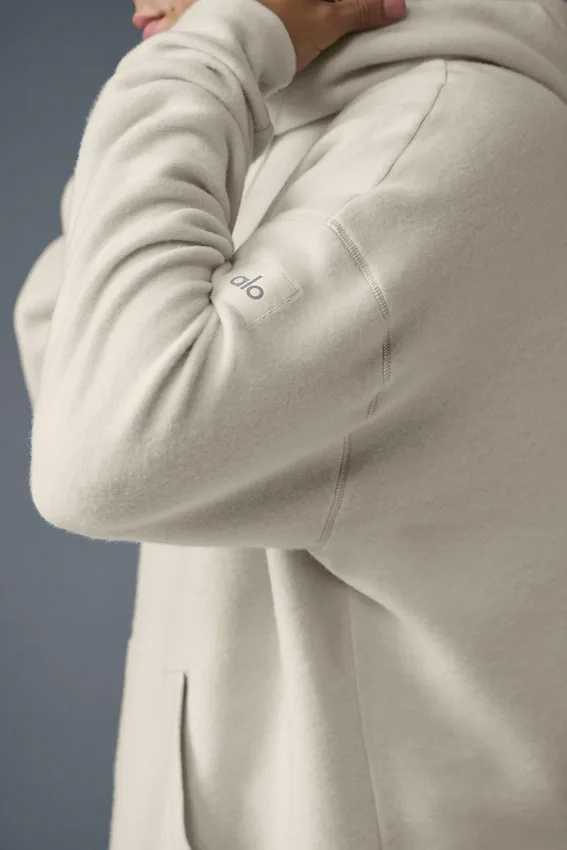 Felpa con cappuccio Triumph Restore - Bianco osso