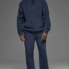 Felpa con cappuccio Triumph Restore - Blu navy