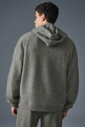 Felpa con cappuccio Triumph Restore – Grigio triblend