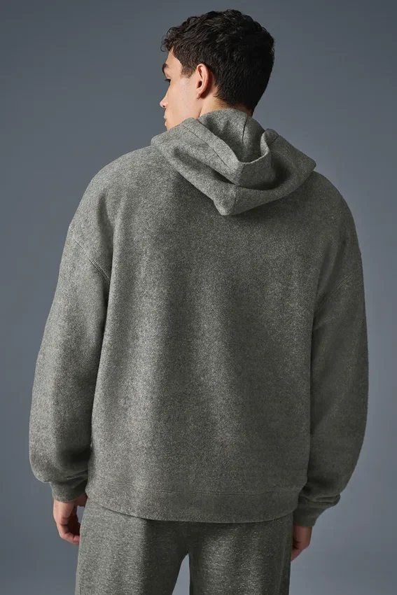 Felpa con cappuccio Triumph Restore - Grigio triblend