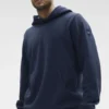 Felpa con cappuccio Waffle Lounge - Blu navy