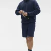 Felpa con cappuccio Waffle Lounge - Blu navy