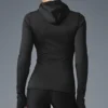 Felpa da corsa con cappuccio Airlift Winter Warm — Nero