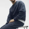 Felpa Field a girocollo - Blu navy