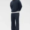 Felpa Field a girocollo - Blu navy