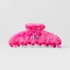 Fermaglio a artiglio anni '90 - Conchiglia rosa paradiso