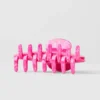 Fermaglio a artiglio anni '90 - Conchiglia rosa paradiso
