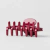 Fermaglio a artiglio anni '90 - Rosso Summer Romance