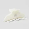 Fermaglio a artiglio anni '90 - White Pearl