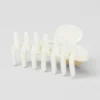 Fermaglio a artiglio anni '90 - White Pearl