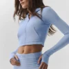 Giacca aderente Alosoft Sincere - Blu Provenza chiaro