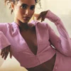 Giacca aderente Alosoft Sincere - Rosa Cuore Caramella