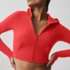 Giacca aderente Alosoft Sincere - Rosso brillante