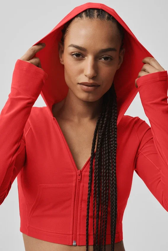 Giacca aderente Alosoft Sincere - Rosso brillante
