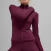 Giacca Airlift Winter Warm Radiant con zip integrale - Borgogna