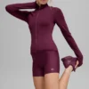 Giacca Airlift Winter Warm Radiant con zip integrale - Borgogna