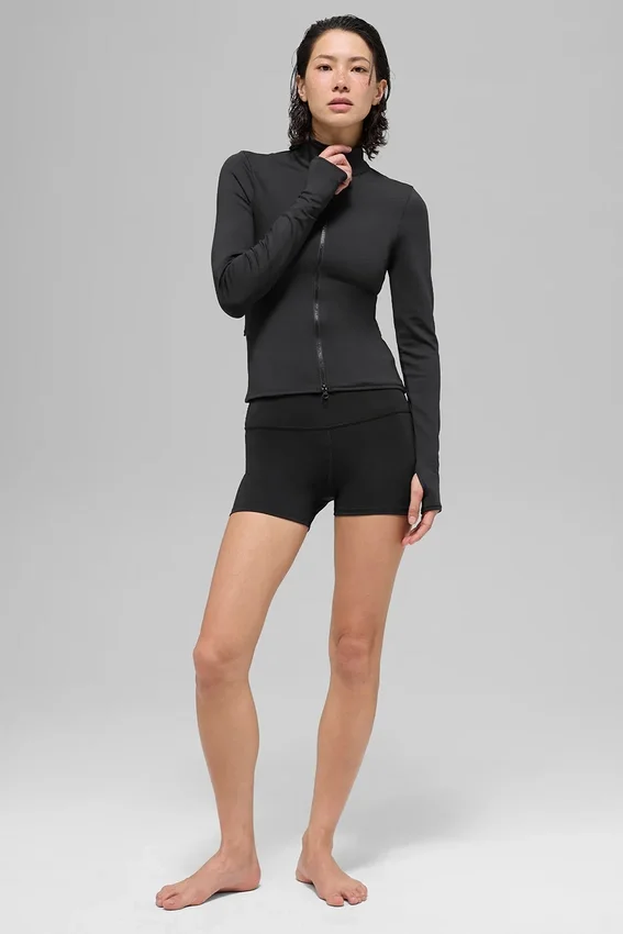 Giacca Airlift Winter Warm Radiant con zip integrale - Nero