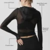 Giacca Alo Softsculpt Superset con zip integrale - Nero