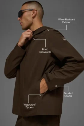 Giacca Alpha Shell – Espresso
