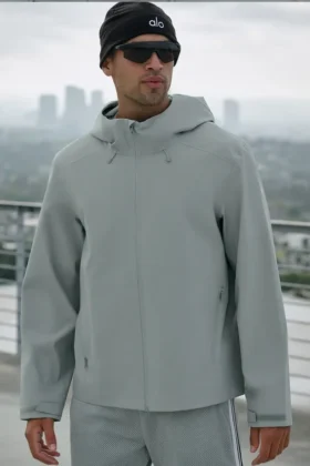 Giacca Alpha Shell - Grigio lunare