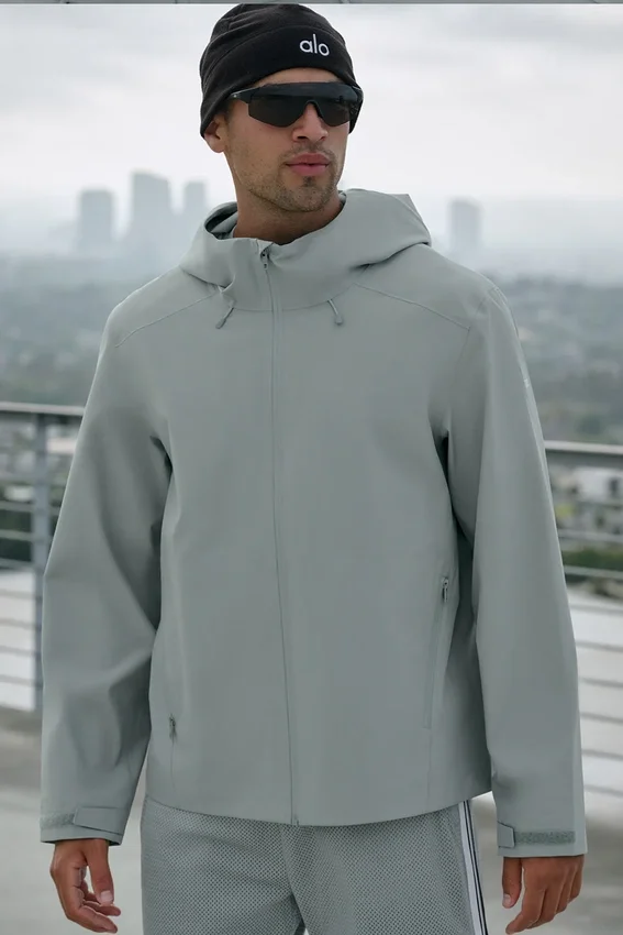 Giacca Alpha Shell - Grigio lunare