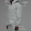 Giacca Alpha Shell - Grigio lunare