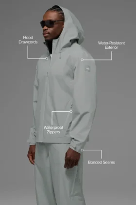 Giacca Alpha Shell – Grigio lunare