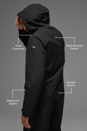 Giacca Alpha Shell – Nero