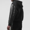 Giacca bomber con cappuccio Select - Nero