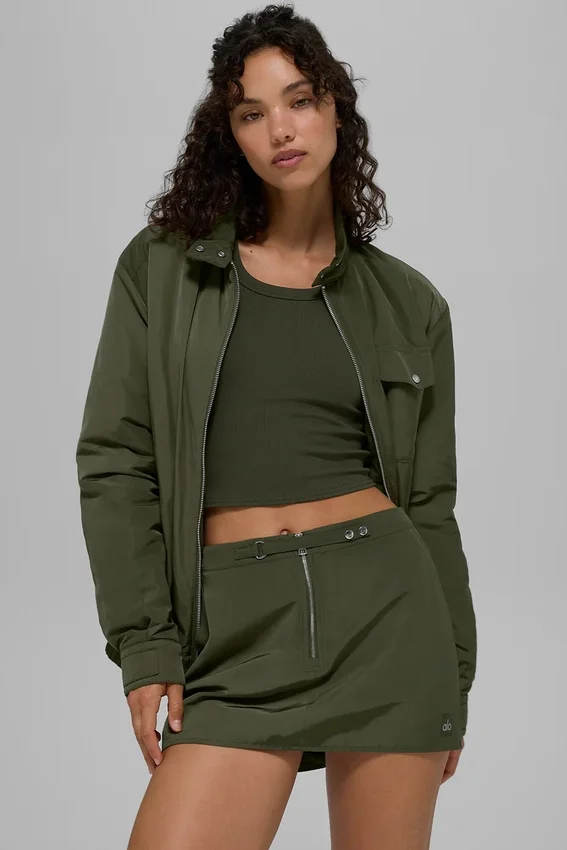 Giacca bomber Work It - Verde oliva