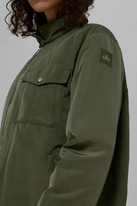 Giacca bomber Work It - Verde oliva