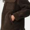Giacca-camicia Sherpa Edge - Espresso