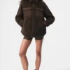 Giacca-camicia Sherpa Edge - Espresso