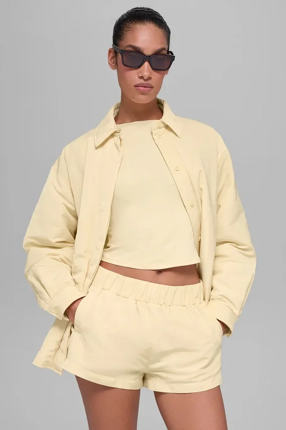 Giacca-camicia Socialite - Giallo candela
