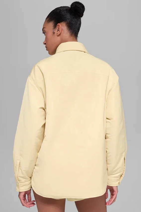 Giacca-camicia Socialite - Giallo candela